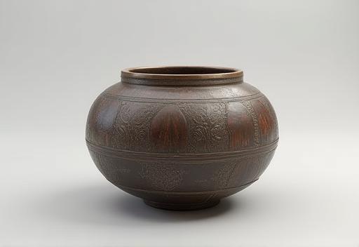 Screenshot showing a 3D model of a traditional artifact.