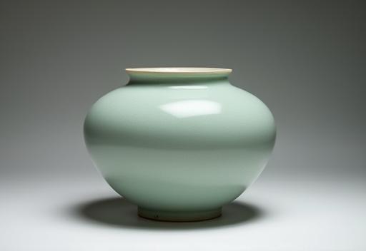 Traditional Korean ceramic pottery.
