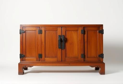 Finished traditional Korean cabinet.